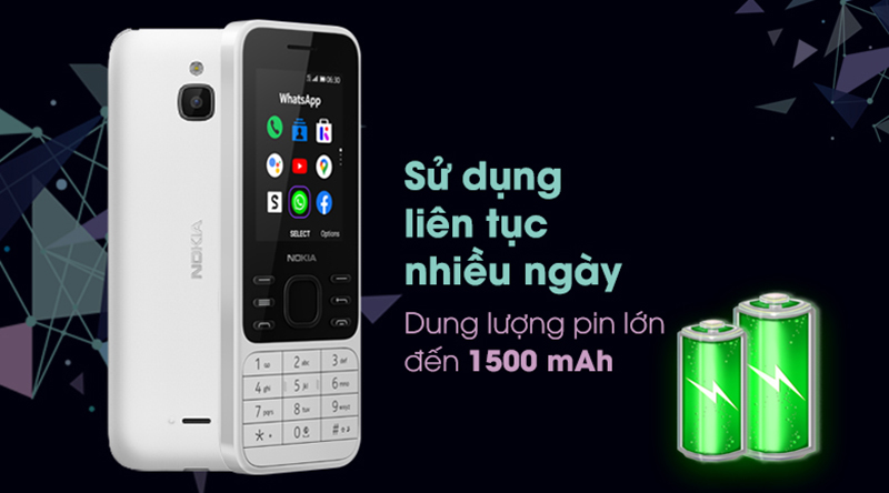 Điện thoại cục gạch pin trâu